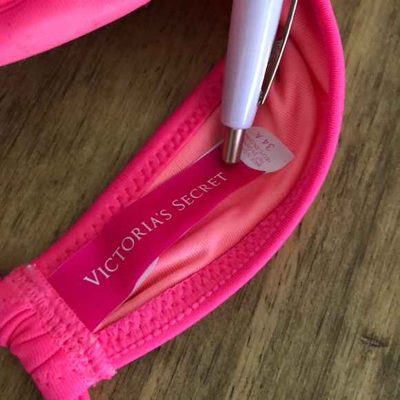 3/$15!! Victoria’s Secret Push-Up Bikini Top - Picture 3 of 4